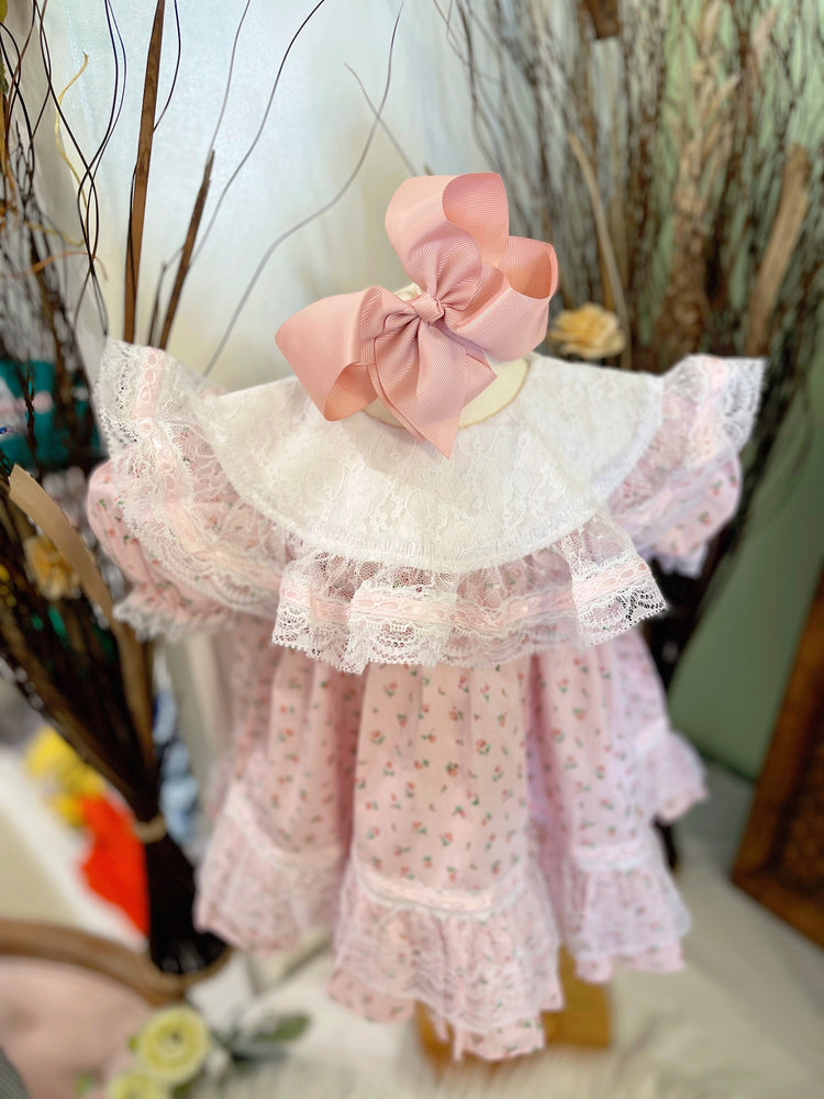 Baby Girl’s Ruffles Lace Lady Dress, Flower dress,Bishop Dress, Baby Girl Clothing, Toddler,Kid Girl Dress, Cotton Girl dress, Summer outfit