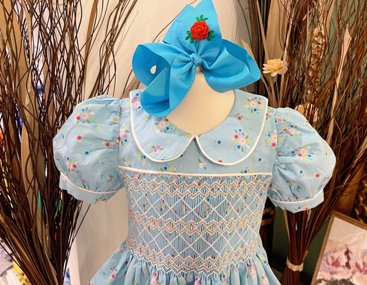 Vintage smocked dress