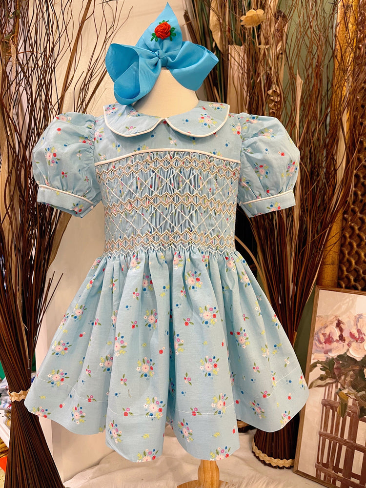 Vintage smocked dress