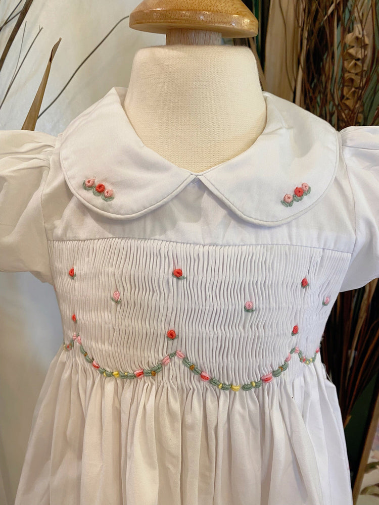 Hand-smocked Dress/Classic Dress/Baby Girl Clothing/Baby,Toddler,Kid Dress/Traditional Dress/Princess Dress/Flower Dress