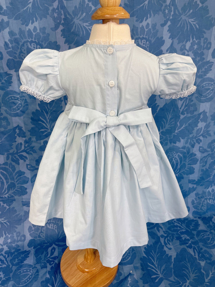 high quality organic cotton dress, smocked dress, vintage dress, lace dress, gilf for baby,